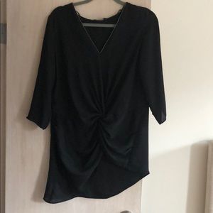 BLACK ZARA BLOUSE